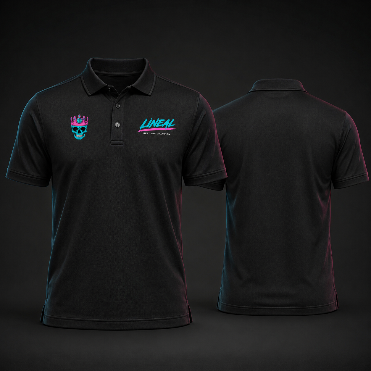 LINEAL Polo, front and back